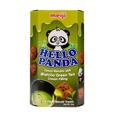 Meiji Matcha Hello Panda (60g) 2.1oz - A Taste of the States