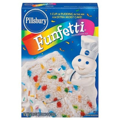 Pillsbury Funfetti Cake Mix (15.25oz) - A Taste of the States