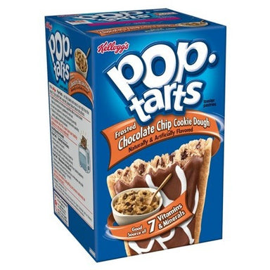 Kellogg's Pop Tarts Chocolate Chip Cookie Dough (8 pack) - A Taste of the States