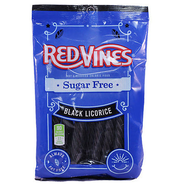 RedVines Sugar Free Black Licorice Twists 5oz (142g) - A Taste of the States