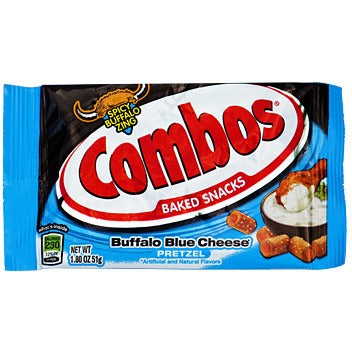 Combos Buffalo Blue Cheese Pretzel (1.8oz) - A Taste of the States