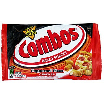 Combos Pepperoni Pizza Cracker (1.7oz) - A Taste of the States