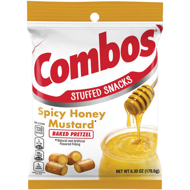 Combos Spicy Honey Mustard Baked Pretzels (6.3oz) - A Taste of the States