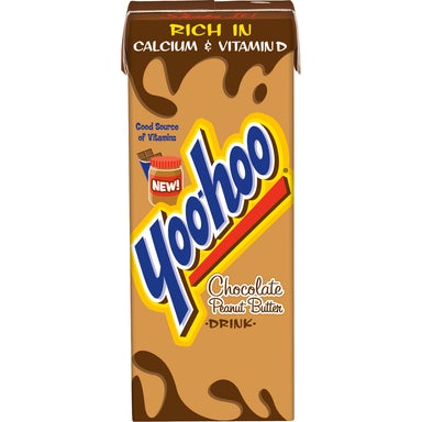 Yoo-Hoo Chocolate Peanut Butter Drink (6.5fl.oz carton) - A Taste of the States