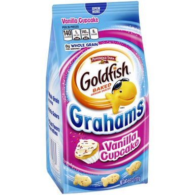 Goldfish Grahams Vanilla Cupcake (6oz) - A Taste of the States