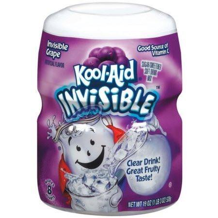 KOOL-AID Invisible Grape Tub (19oz) 538g - A Taste of the States