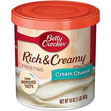 Betty Crocker USA Cream Cheese Frosting (450g) - A Taste of the States