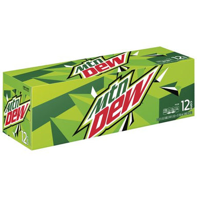 Mountain Dew USA Original Fridgepack (12 cans) - A Taste of the States