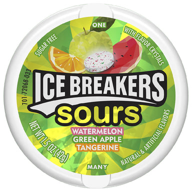 Ice Breakers Sours: Sugar Free Mints (1.5oz) - A Taste of the States