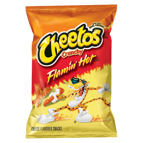 Frito-Lay Cheetos Crunchy Flamin' Hot (Original USA Import) 3.5oz