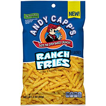 Andy Capp's Ranch Fries (3oz) 85g - A Taste of the States