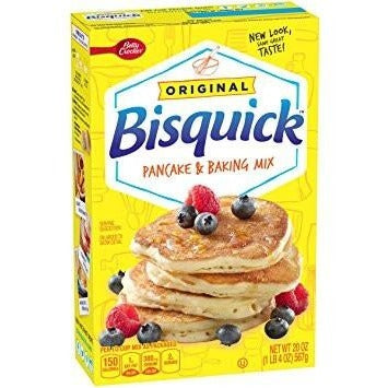 Bisquick Pancake and Baking Mix 20oz Box (567g) - A Taste of the States