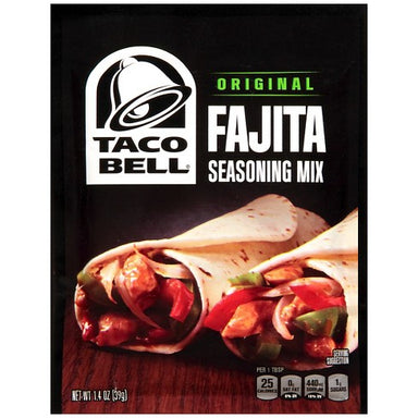 Taco Bell Original Fajita Seasoning Mix (1.4oz) - A Taste of the States