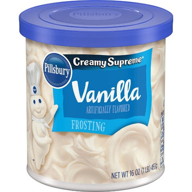 Pillsbury Creamy Supreme® Vanilla Frosting (453g) - A Taste of the States