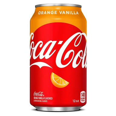 Coca-Cola Orange Vanilla (12fl.oz) - A Taste of the States