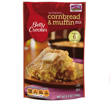 Betty Crocker Authentic Cornbread & Muffin Mix (184g) - A Taste of the States
