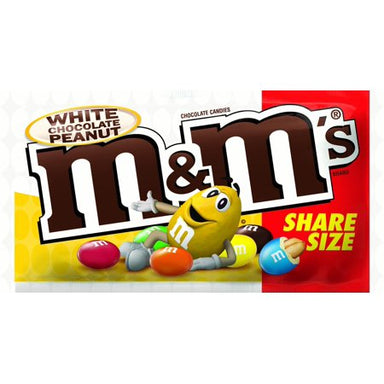 M&M's White Chocolate Peanut (Share Size) (2.8oz) - A Taste of the States