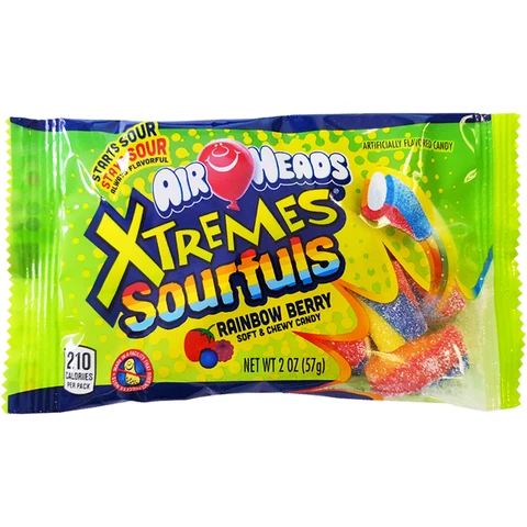 Airheads Xtreme Bites Rainbow Berry (2oz) 57g - A Taste of the States