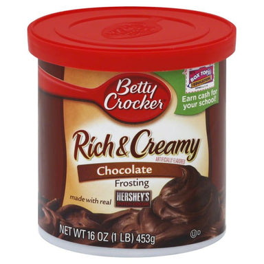 Betty Crocker USA Chocolate Frosting (450g) - A Taste of the States