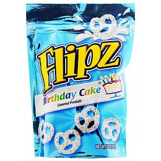 Flipz (Birthday Cake Pretzels) 5oz - A Taste of the States