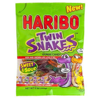 Haribo USA Twin Snakes (5oz) - A Taste of the States