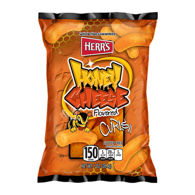 Herr's Honey Cheese Curls (1oz) - A Taste of the States