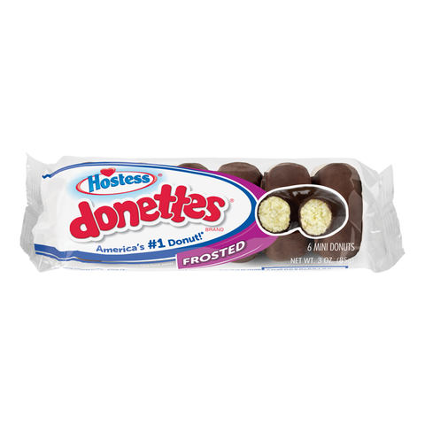 Hostess Chocolate Frosted Donettes (3oz) - A Taste of the States