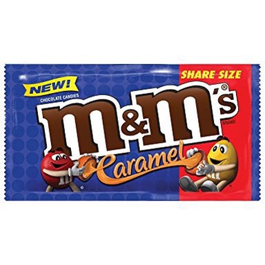 M&M's Caramel Share Size 2.83oz (80g) - A Taste of the States
