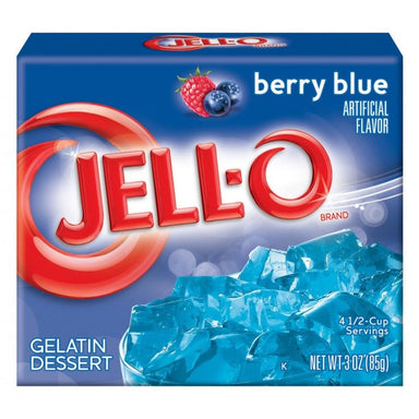 Jell-o Berry Blue 3oz (85g) - A Taste of the States