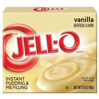 Jell-o Vanilla Instant Pudding Mix (3.4oz) - A Taste of the States
