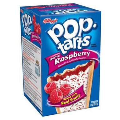 Kellogg's Pop Tarts Frosted Raspberry (8 Pack) - A Taste of the States