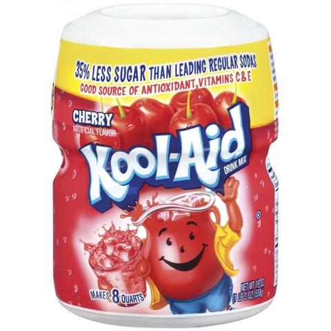 KOOL-AID Cherry Tub (19oz) 538g - A Taste of the States