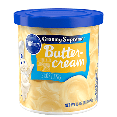 Pillsbury Creamy Supreme Buttercream Frosting (453g) - A Taste of the States