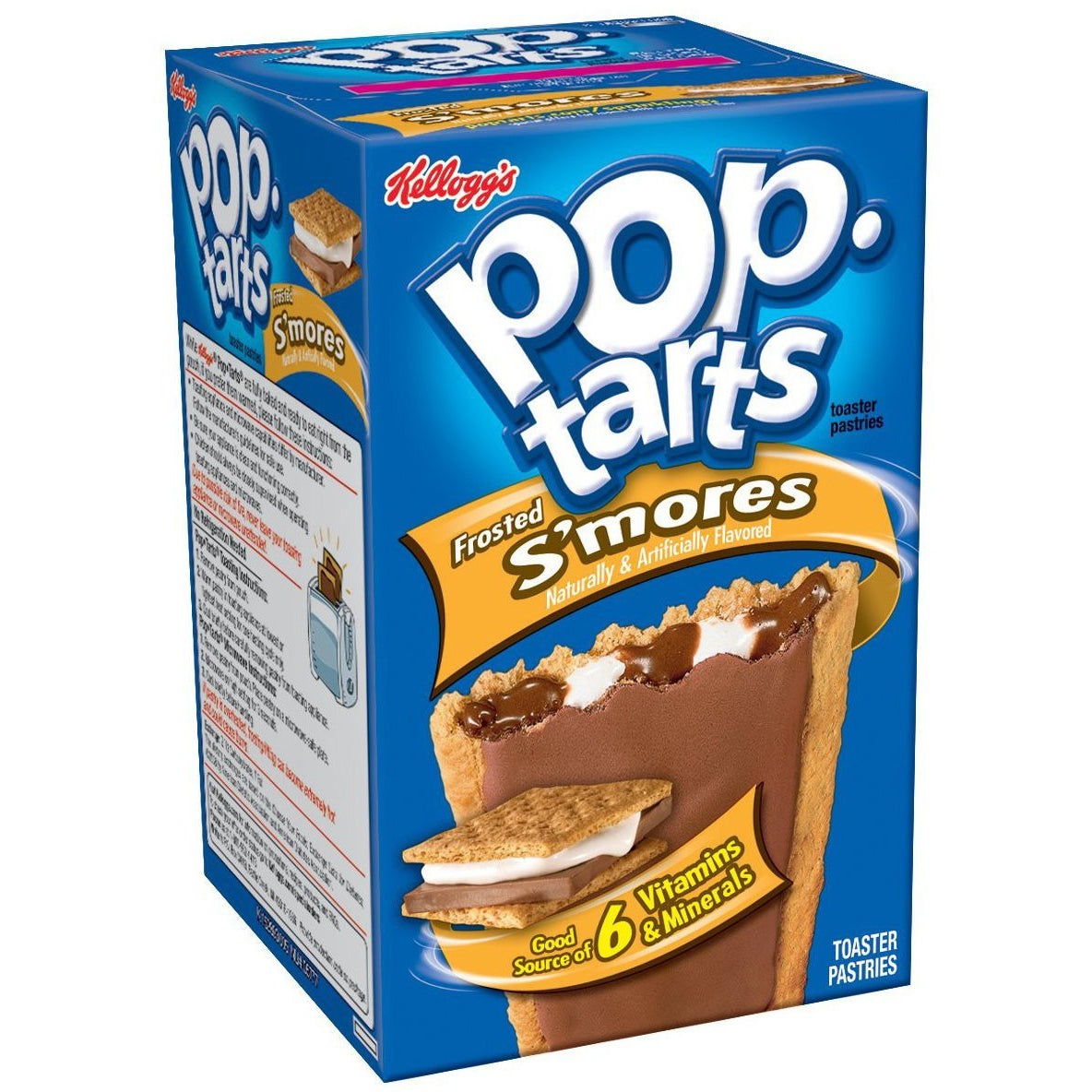 Kellogg's Pop Tarts S'mores (8 pack) - A Taste of the States
