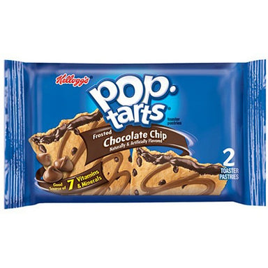Kellogg's Pop Tarts Frosted Chocolate Chip (2 pack) - A Taste of the States