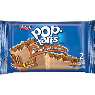 Kellogg's Pop Tarts Frosted Brown Sugar Cinnamon (2 pack) - A Taste of the States