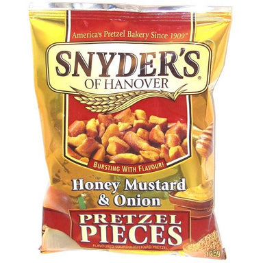 Snyder's Pretzel Pieces - Honey Mustard & Onion (125g) - A Taste of the States