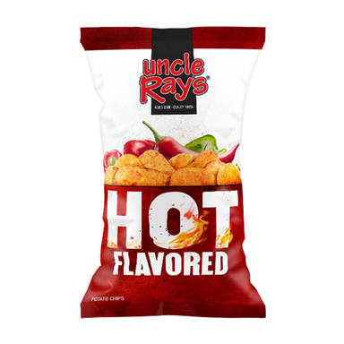 Uncle Ray's Hot Potato Chips (4.25oz) - A Taste of the States